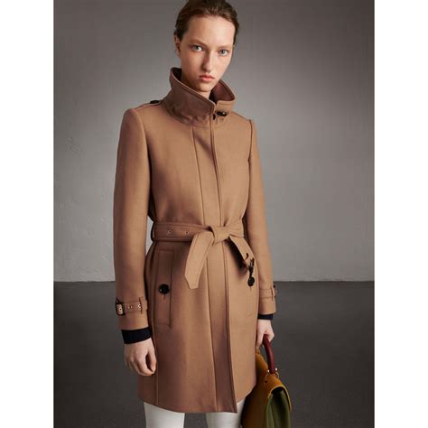 burberry technical wool cashmere funnel neck coat review